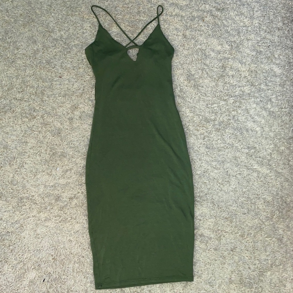 Fashion nova olive dress